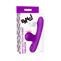 Vibrador Mini Conejito de Succión BANG! Púrpura