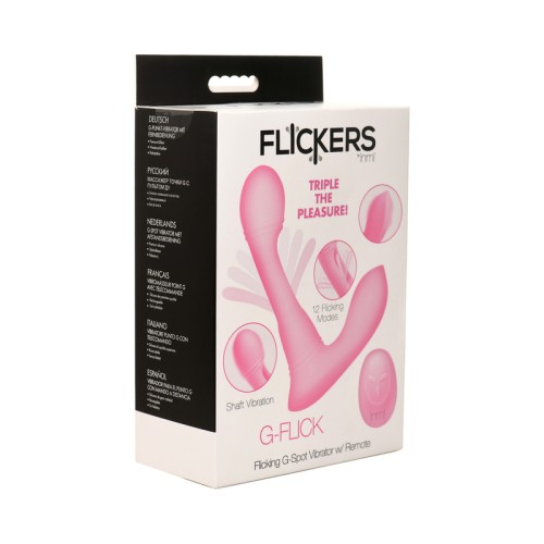 Flickers G-Flick Vibrador G-Spot - Control Remoto