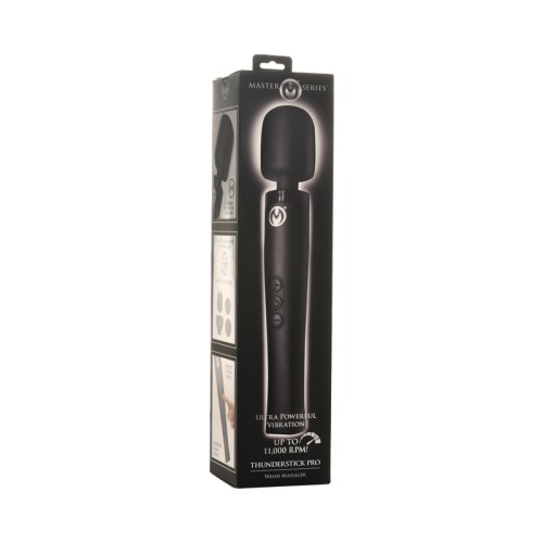 Master Series Thunderstick Pro Wand Massager with Flexible Neck