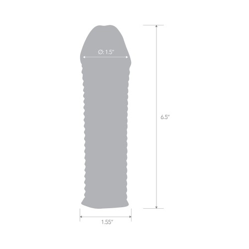 Blue Line Textured Penis Enhancer Sleeve