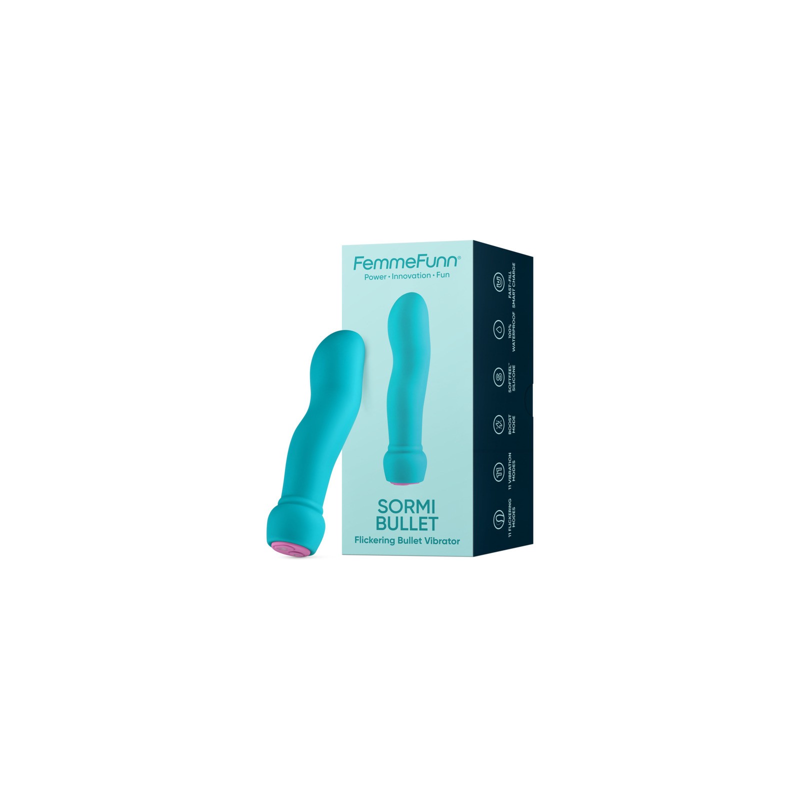 FemmeFunn Sormi Bullet Vibrator in Turquoise