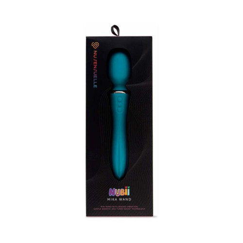 Nu Sensuelle Mika Nubii Wand with Turbo Boost and Heat Blue