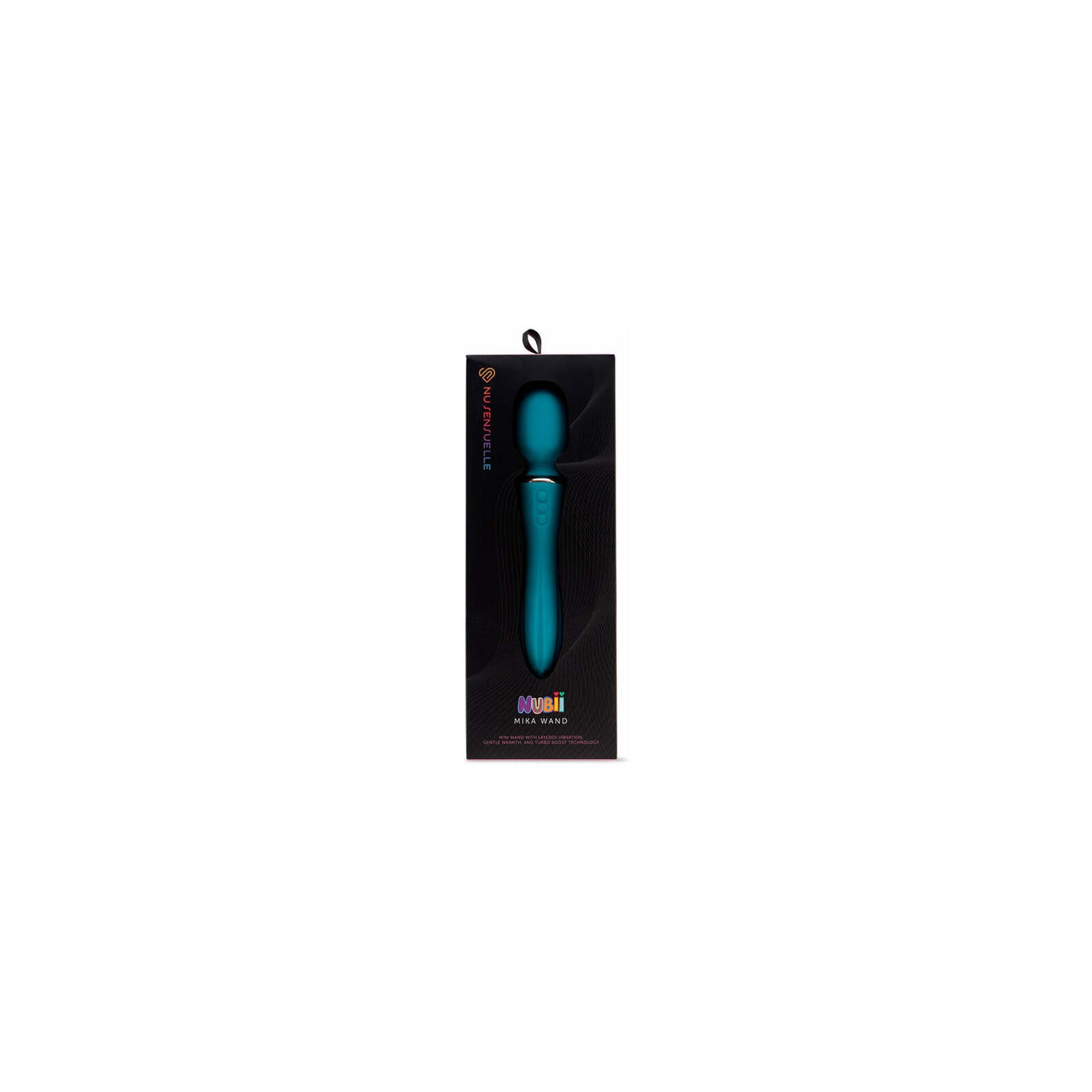 Nu Sensuelle Mika Nubii Wand with Turbo Boost and Heat Blue