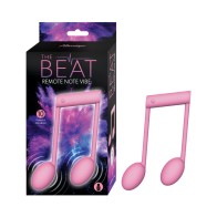 The Beat Remote Note Vibe Pink - Enjoy Discreet Pleasure