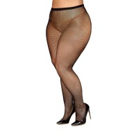 Dreamgirl Basic Fishnet Pantyhose Queen Size - Stylish Seduction