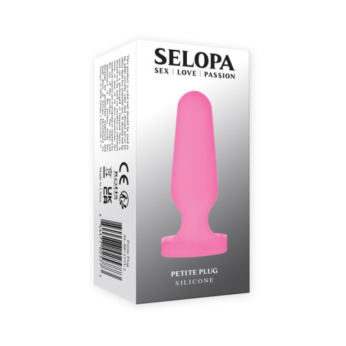 Tapón Petite de Silicona Selopa Rosa