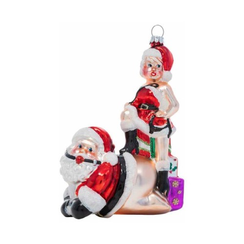 Cheeky Pornament Submissive Santa