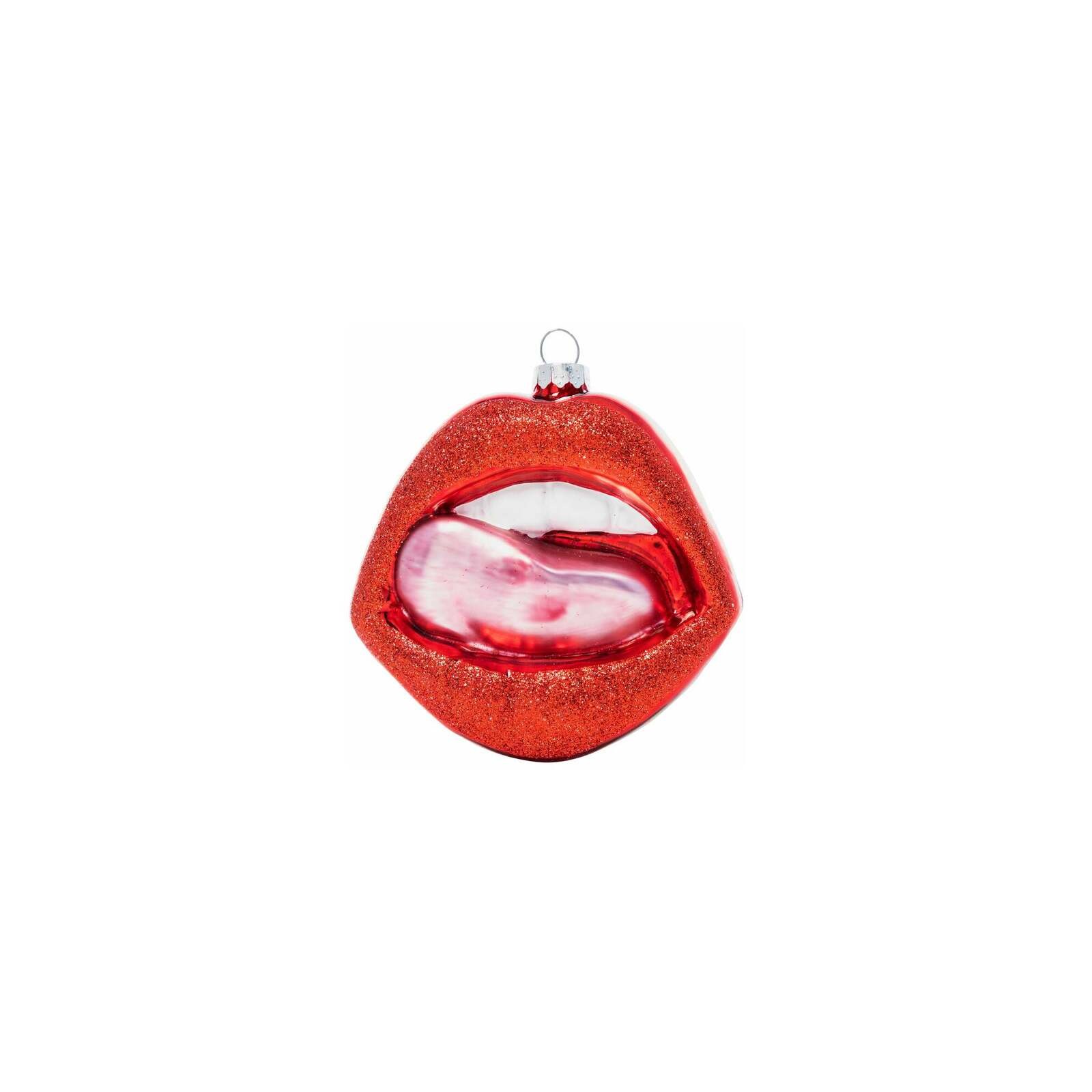 Cheeky Hot Lips Ornament for Fun Decor