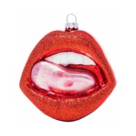 Cheeky Hot Lips Ornament for Fun Decor