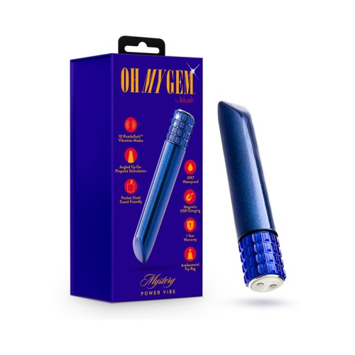 Oh My Gem Vibrador Misterioso Zafiro para Placeres Intensos