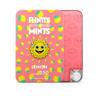 Flintts Lemon Mints Strength 250 for Dry Mouth Relief