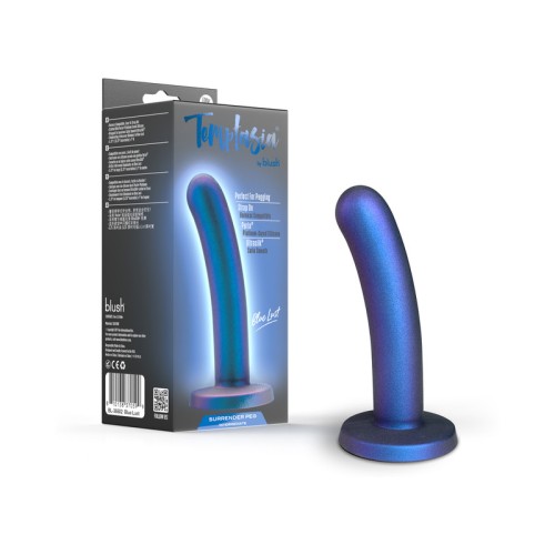 Temptasia Surrender Peg - Intermediate Blue Lust Dildo