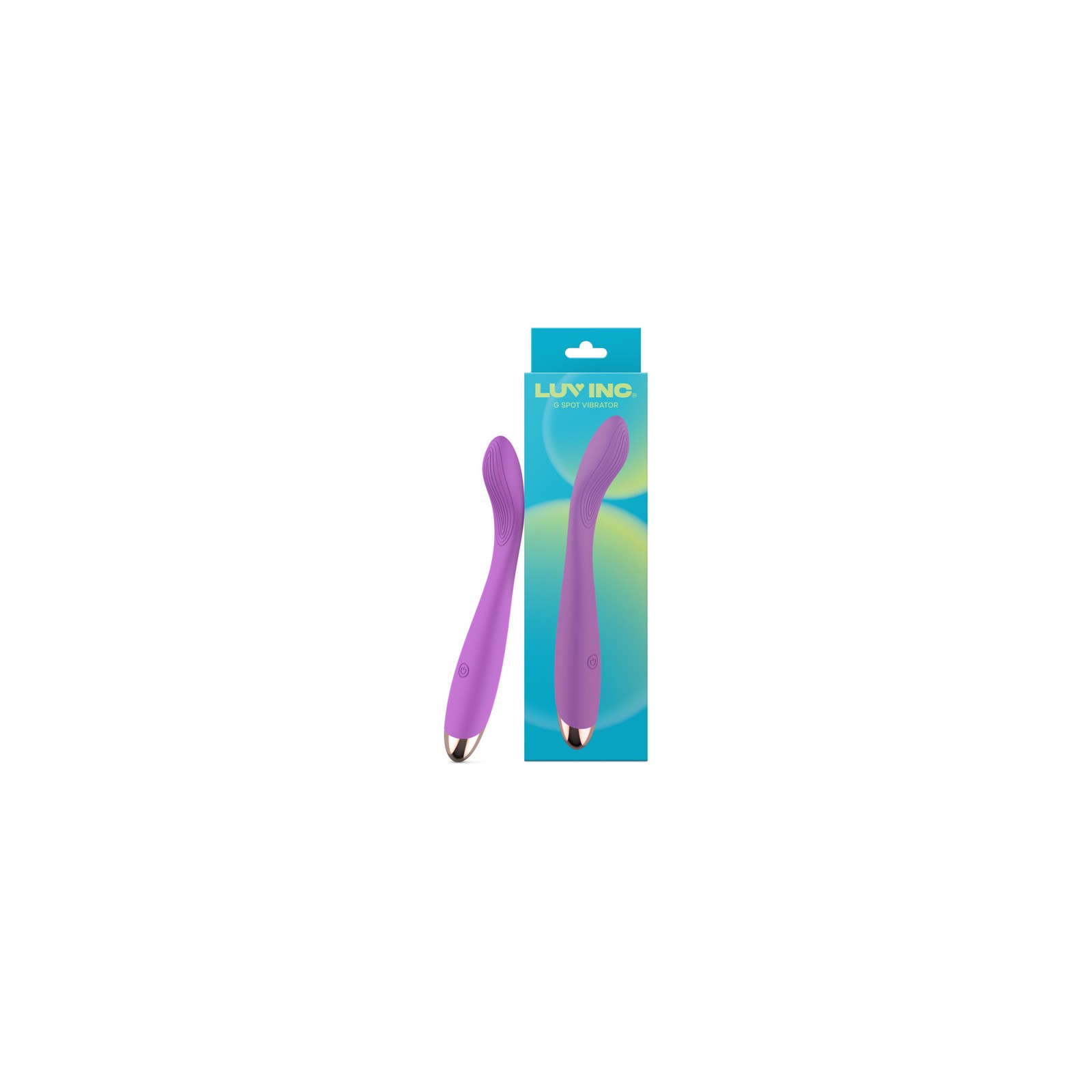 Vibrador para el Punto G GV92 de Luv Inc - Morado