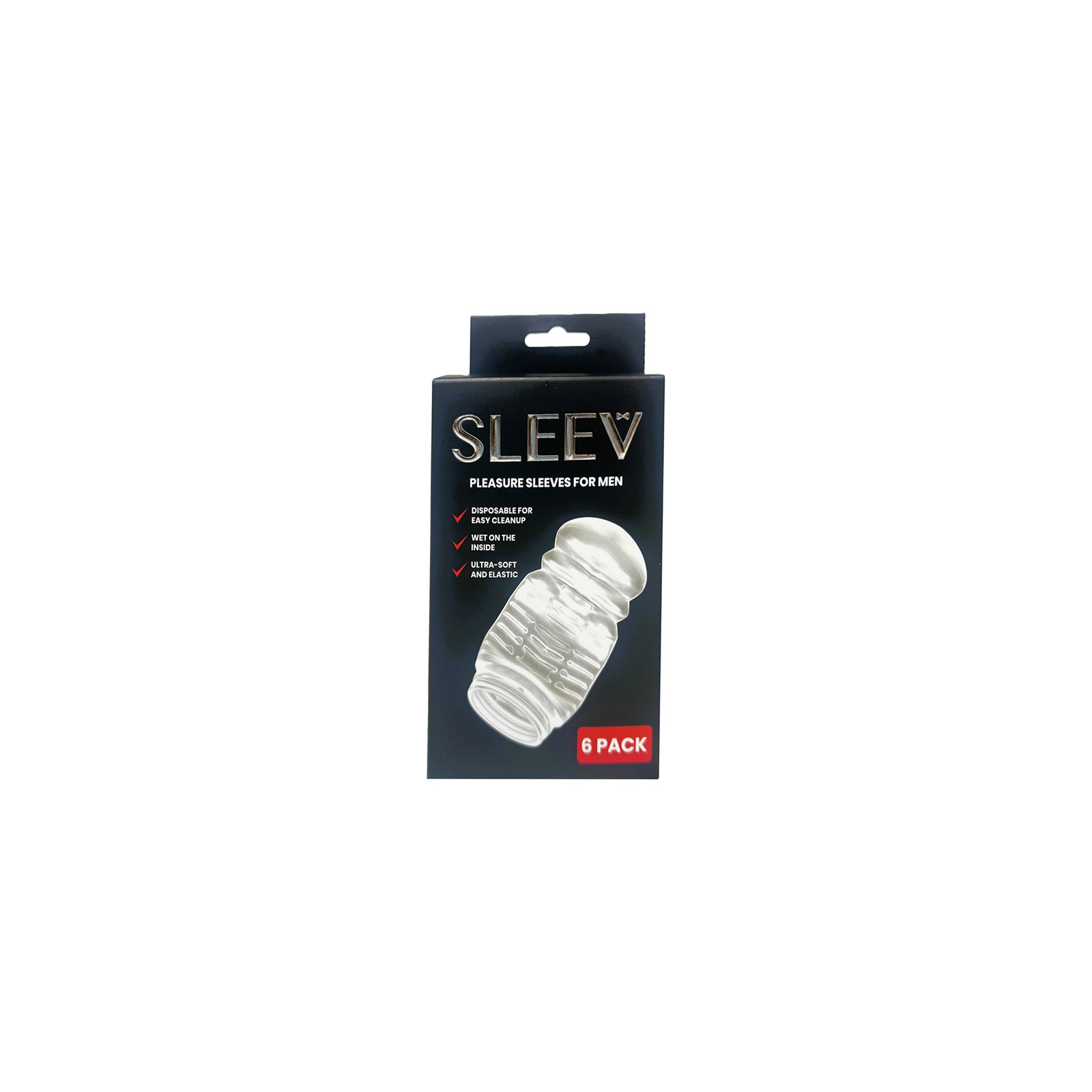 Sleev Hand Play Sleeve 6-Pack for Enhanced Pleasure