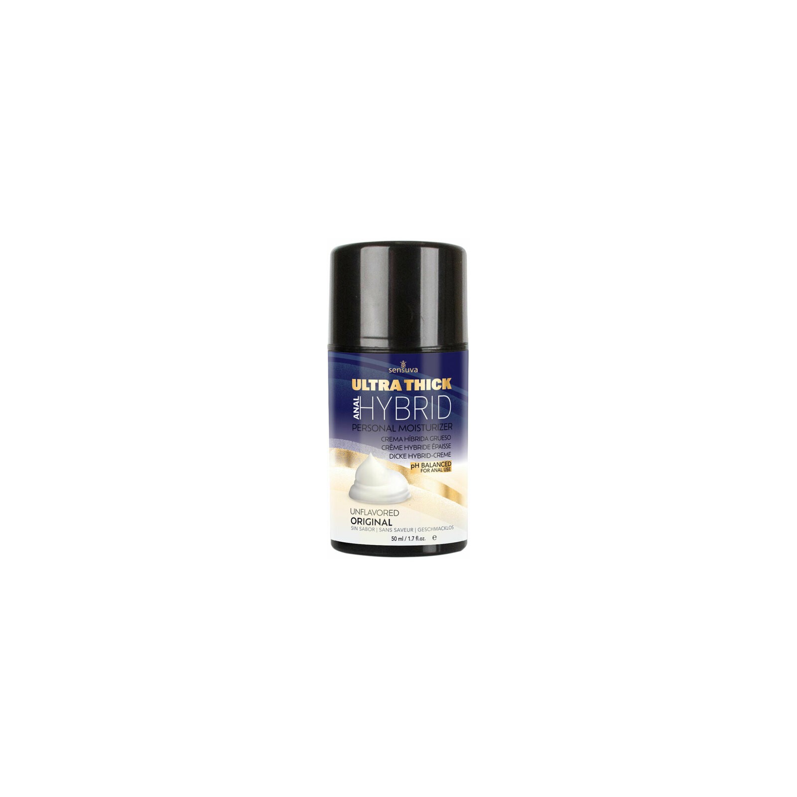 Sensuva Ultra-Thick Anal Hybrid Moisturizer - Premium Comfort