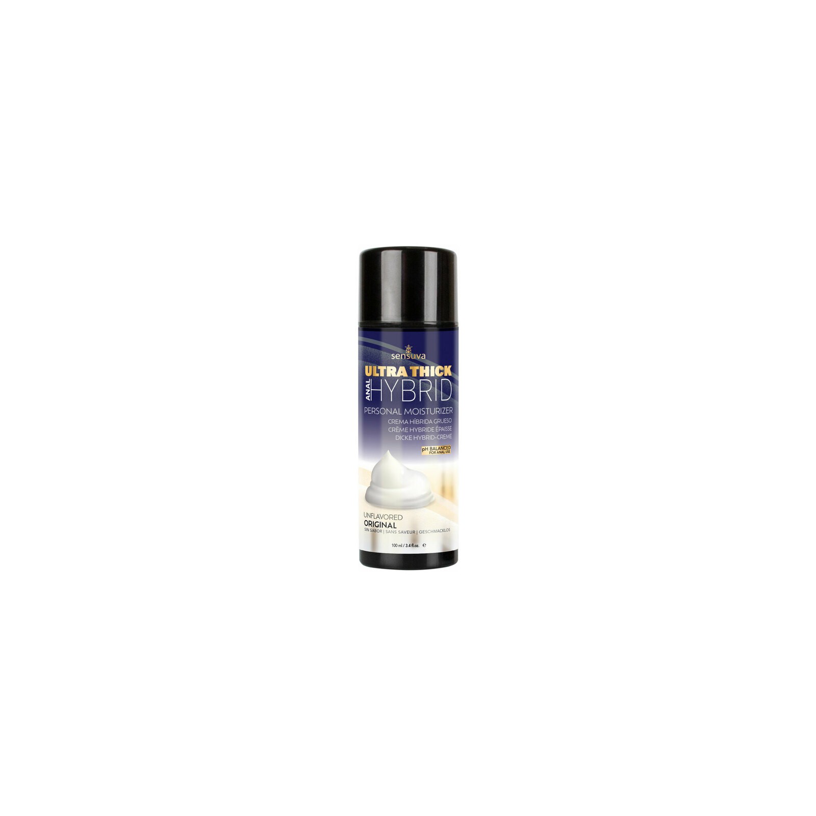 Sensuva Ultra-Thick Anal Hybrid Personal Moisturizer 3.4 oz.