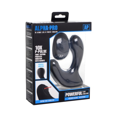 Estimulador Prostático Alpha-Pro con Golpeteo y Vibración - Placer Supremo