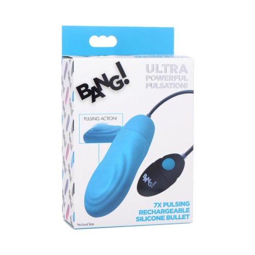 BANG! Balas de Silicona Pulsantes Recargables 7X