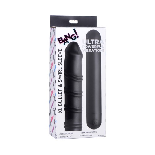 BANG! XL Vibrating Bullet with Sleeve