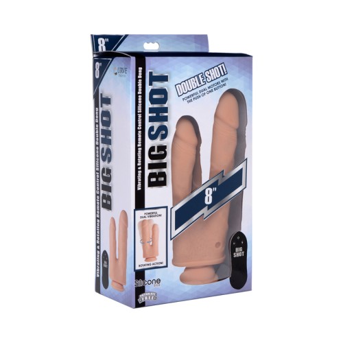 Doble Dildo Vibrante Big Shot