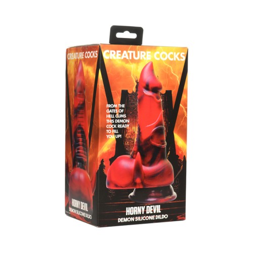 Creature Cocks Horny Devil Silicone Dildo