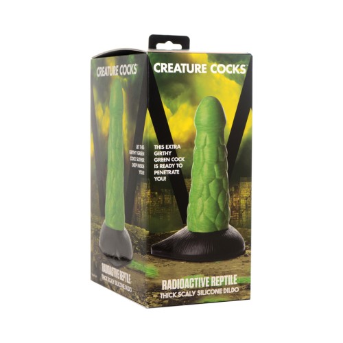 Creature Cocks Radioactive Reptile Thick Silicone Dildo