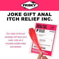 Frisky Joke Gift Anal Itch Relief