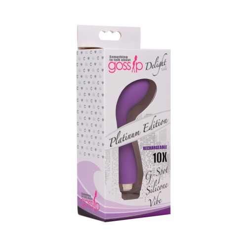 Gossip 10X Delight G-Spot Silicone Vibrator