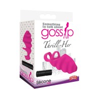 Vibrador de Dedo Gossip para Sensación Mejorada