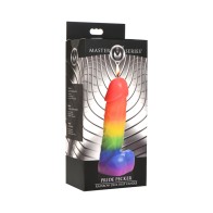 Vela Pecker Pride de Master Series con Goteo Arcoíris