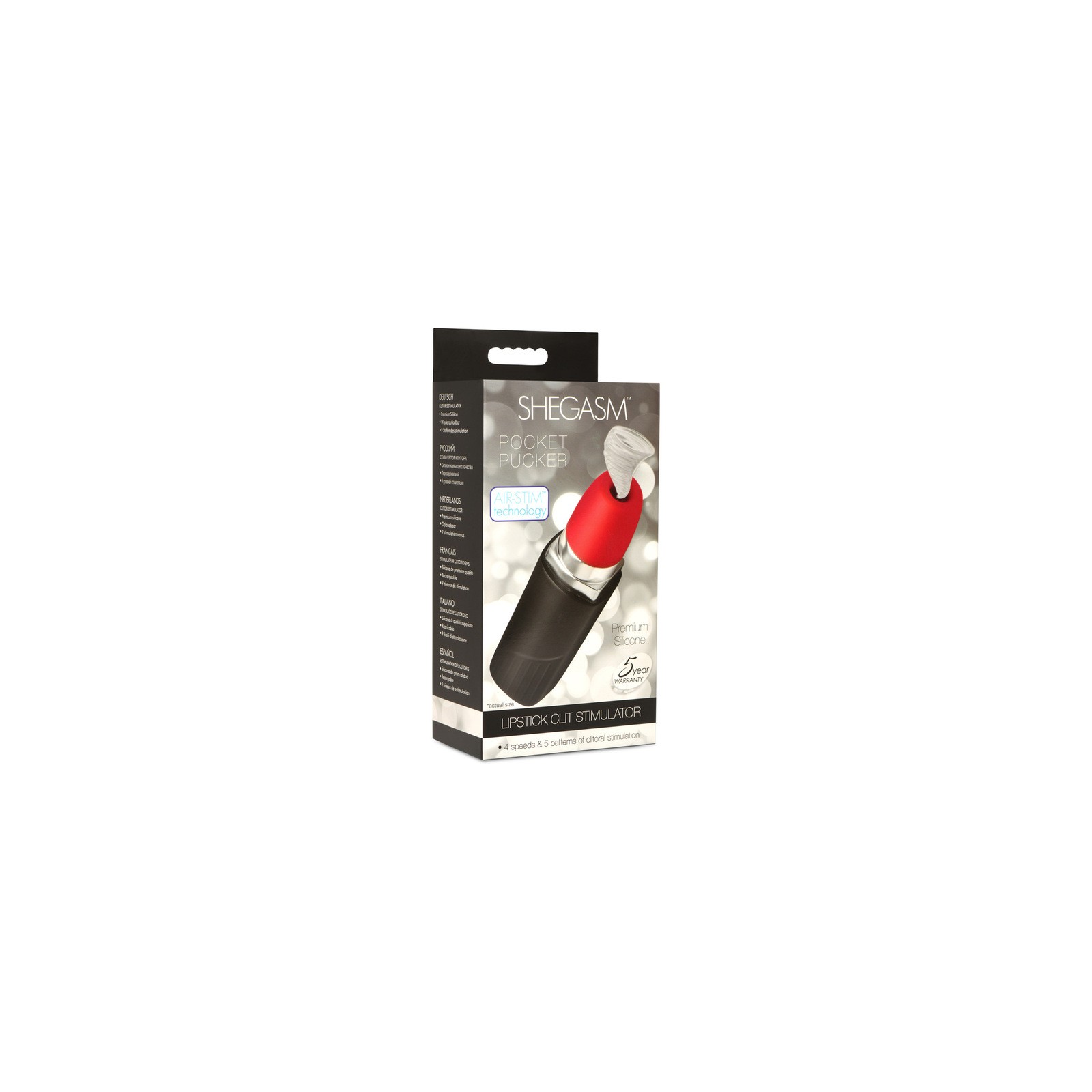 Shegasm Lipstick Clit Stimulator - Discreet Fun