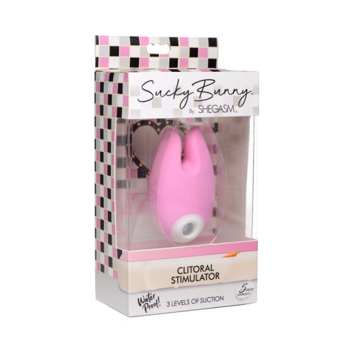 Shegasm Sucky Bunny Estimulador Clitorial para Placer Intenso