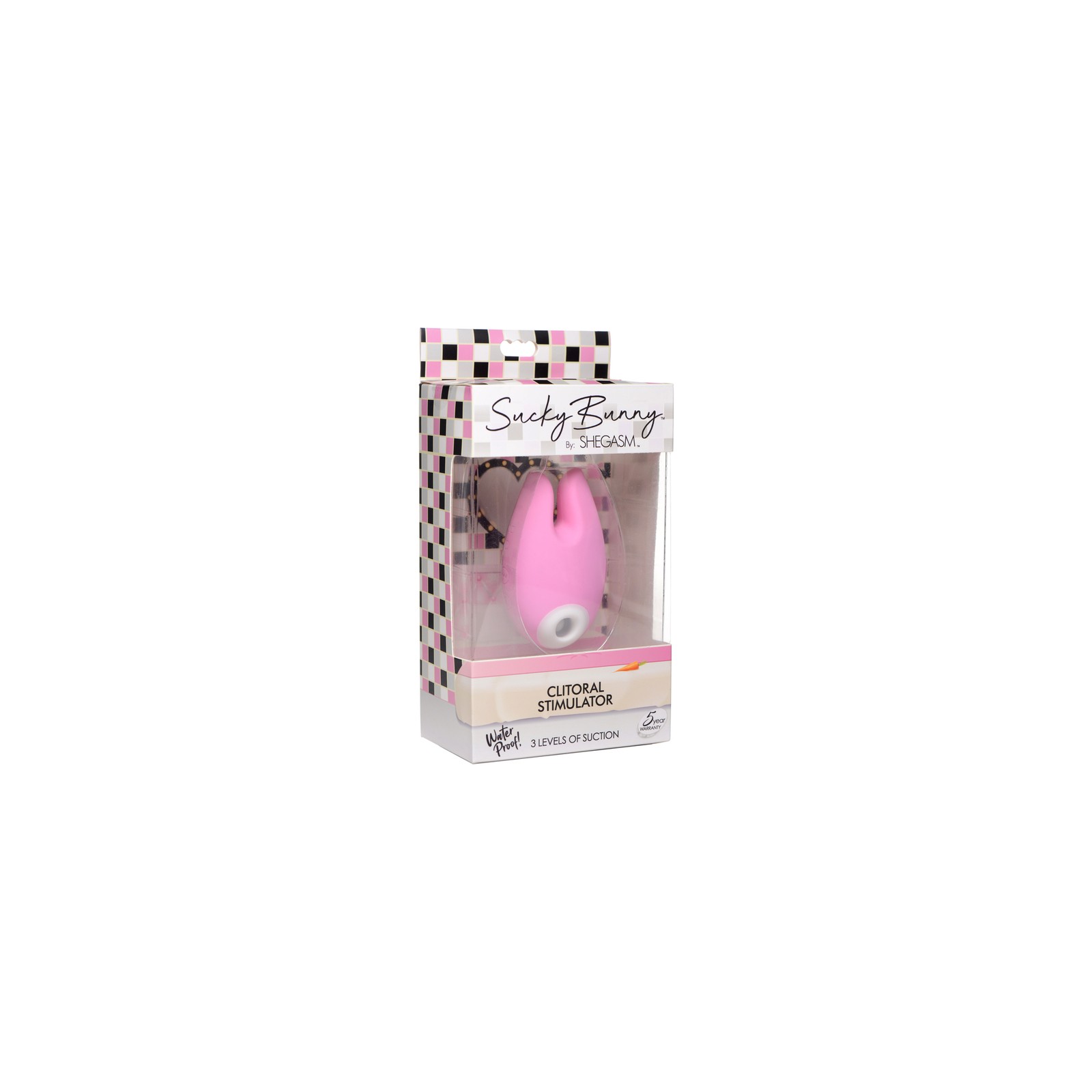 Shegasm Sucky Bunny Estimulador Clitorial para Placer Intenso