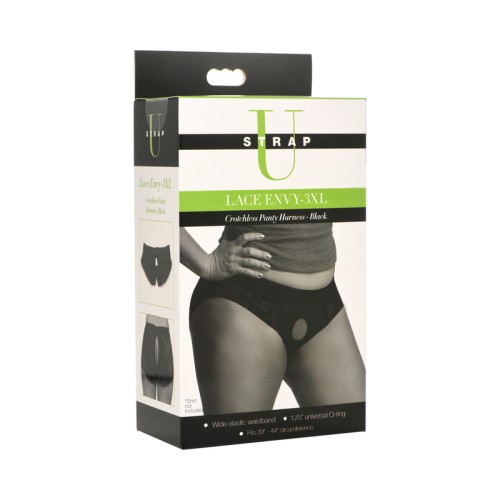 Crotchless Panty Harness for Enhanced Pleasure