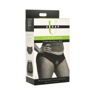 Crotchless Panty Harness for Enhanced Pleasure