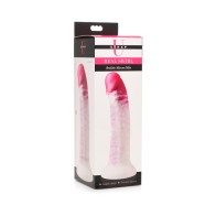 Dildo de Silicona Realista con Espiral Rosa Strap U