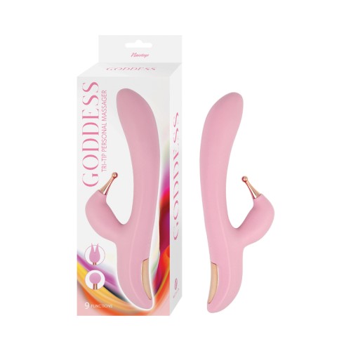 Goddess Tri-Tip Personal Massager - Targeted Pleasure