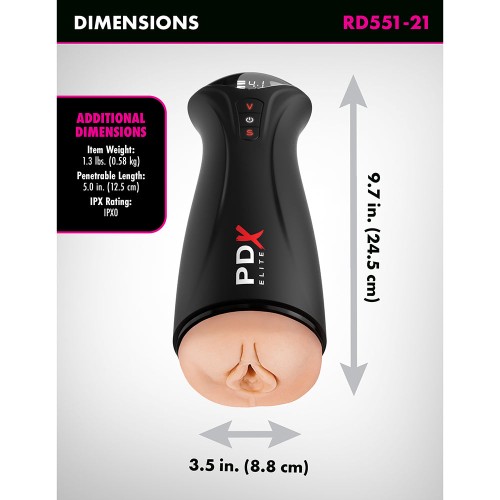 PDX Elite Fuck-Gasm Light with Suction Technology