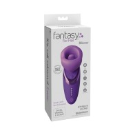 Fantasy for Her Pleasure Sucker with Suction and Vibration