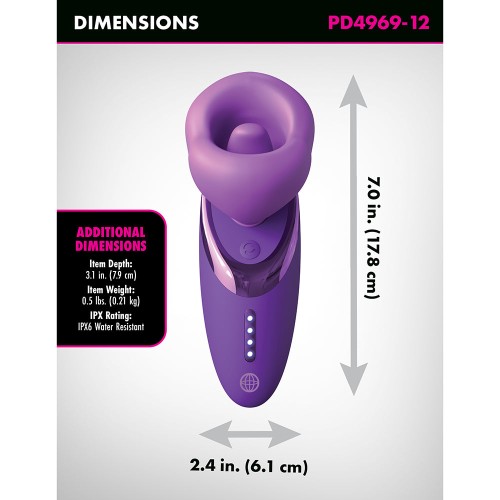 Fantasy for Her Pleasure Sucker with Suction and Vibration