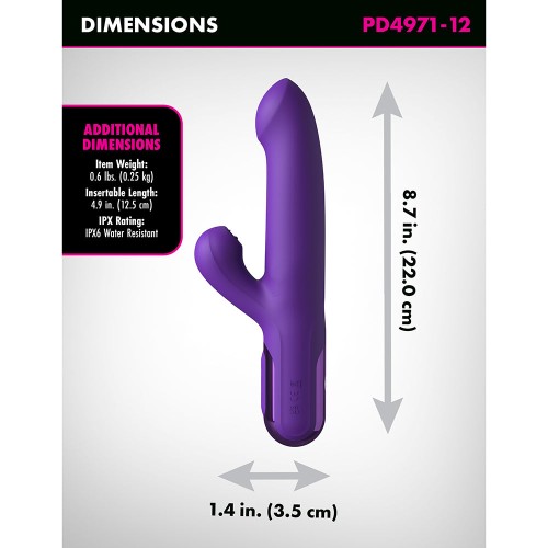 Fantasy For Her Super SoniX Thruster Purple - Premium Pleasure