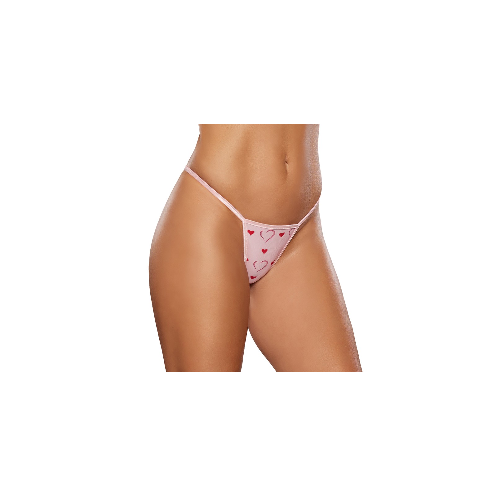 Allure Heart G-String Panty for Women