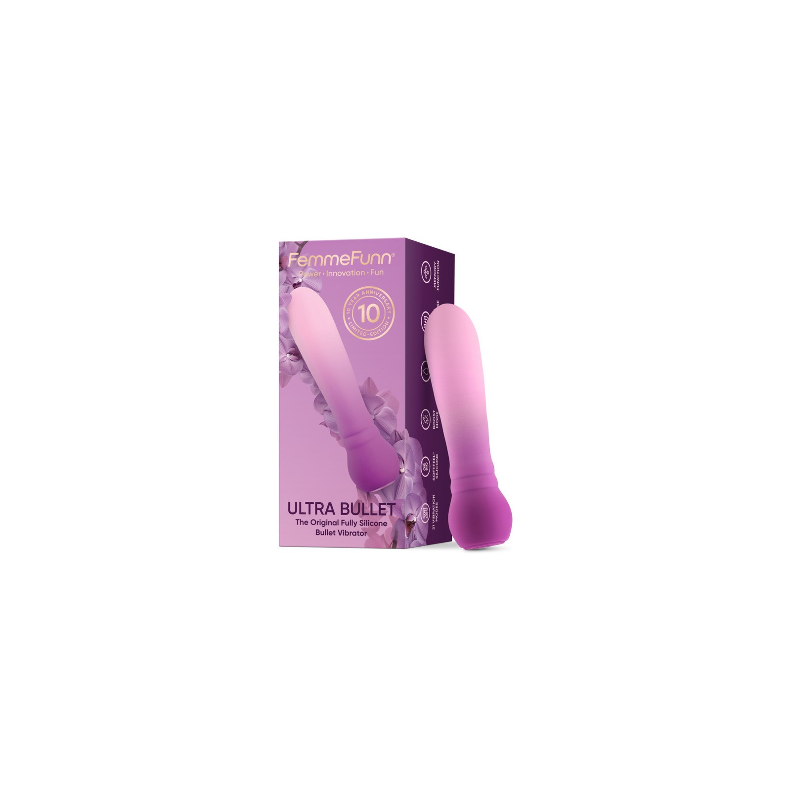 FemmeFunn Anniversary Ultra Bullet Orchid - Powerful Vibrator