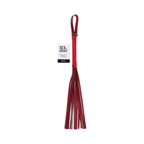 Ex's & Oh's Crystal Flogger