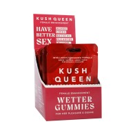 Gomitas Kush Queen Wetter Mejora Femenina 12 Piezas