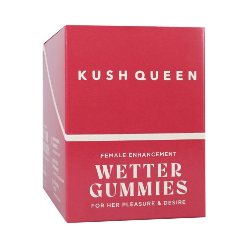 Gomitas Kush Queen Wetter Mejora Femenina 12 Piezas