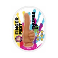 Dildo Finger Fest Thumbs Up para Placer Creativo