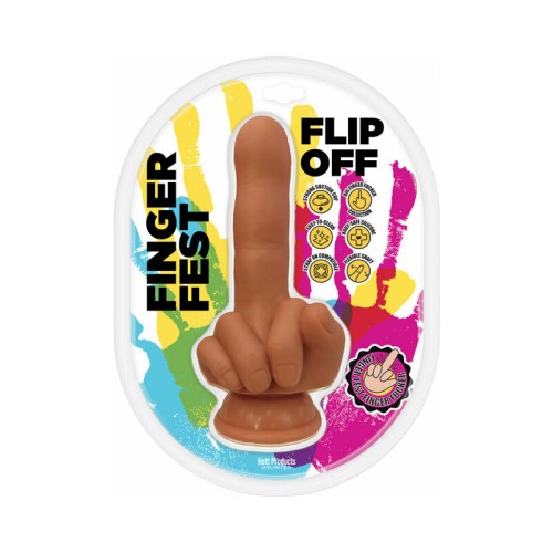 Dildo Tan Finger Fest Flip Off