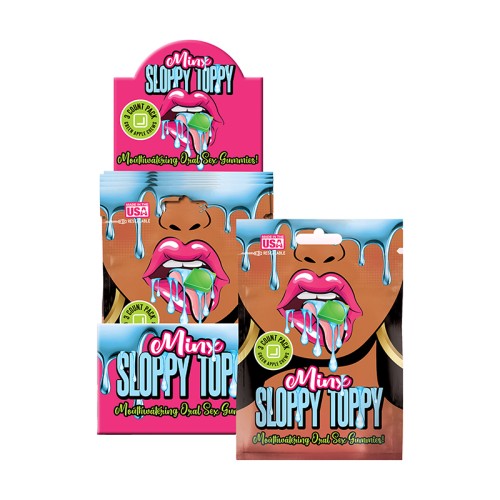 Minx Sloppy Toppy Gummies Green Apple