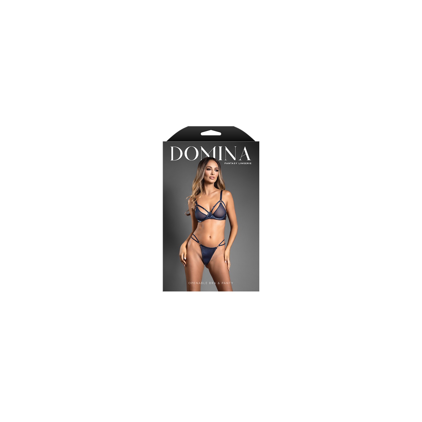 Conjunto de Sostenedor Cage Metálico Domina Fantasy Lingerie